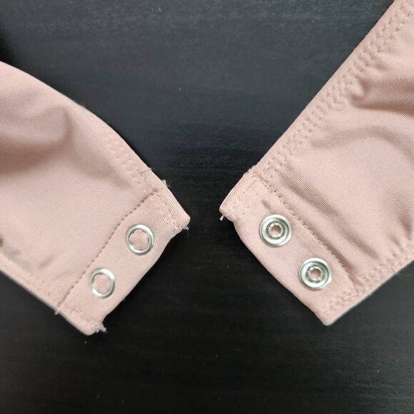 Maurices Sleeveless Pink Bodysuit NWT Size 2X Pink Plus Size Bodysuit - Picture 5 of 8